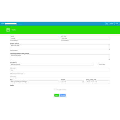 Thumbs visita cliente gestionale